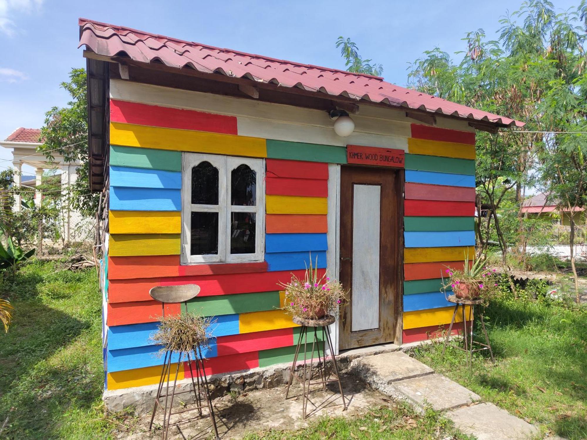 The Bear Bungalow Kampot Buitenkant foto